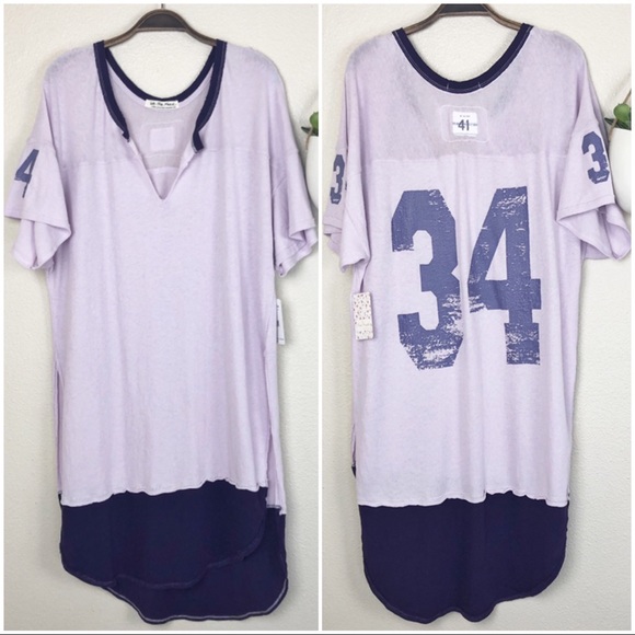 ✖️SOLD✖️•WE THE FREE• Hail Mary Colorblocked Tunic - Picture 3 of 8